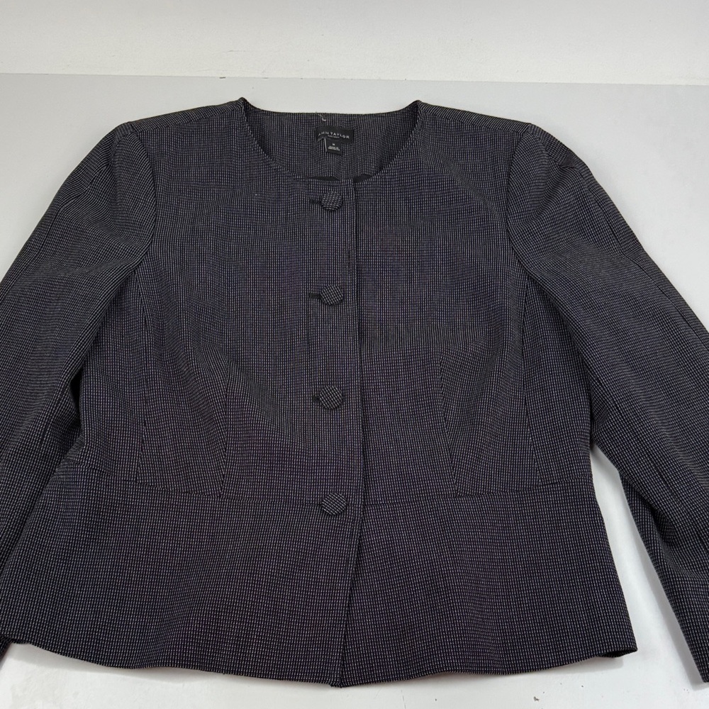 Ann Taylor Factory Charcoal Blazer